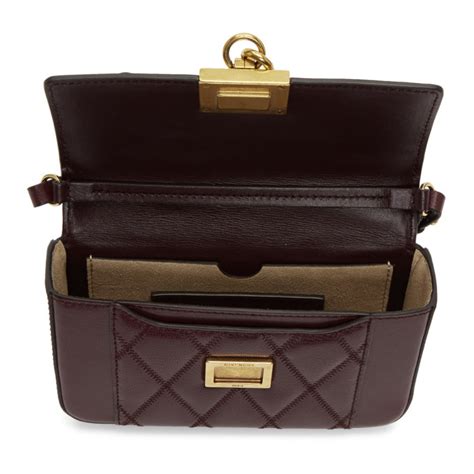 Givenchy: Burgundy Mini Pocket Bag 